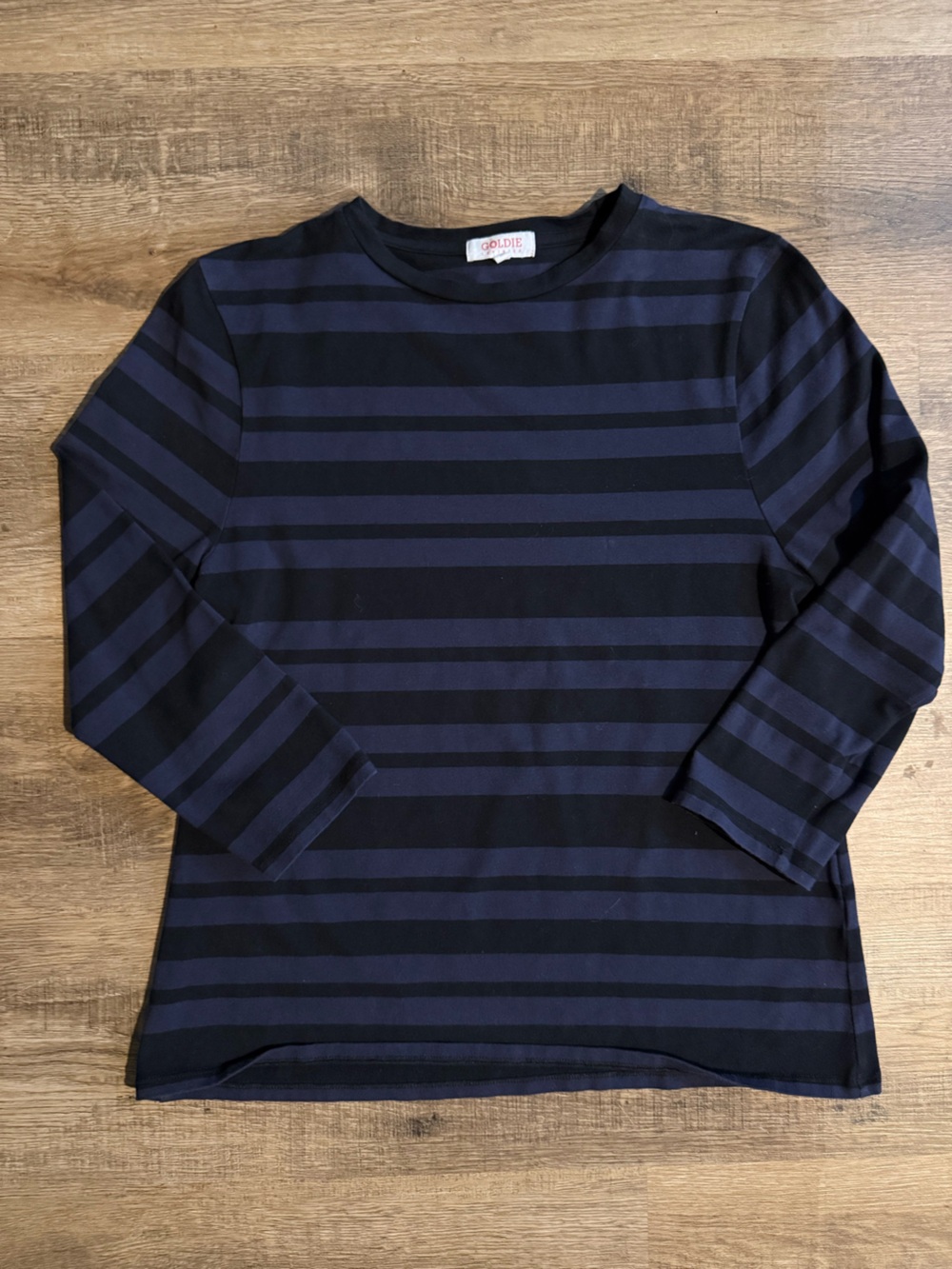 NWOT Goldie Lewinter Long Sleeve Striped Shirt